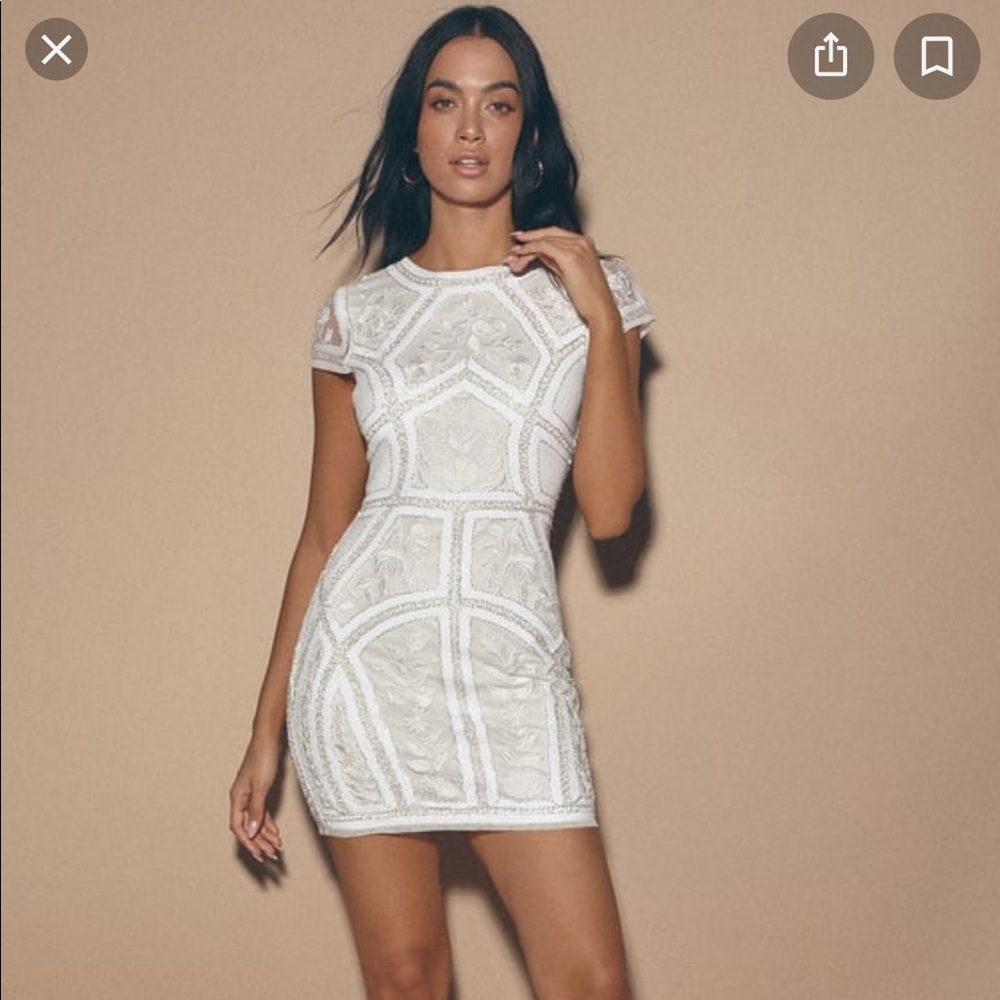 Lulus Spread Your Shine Sequin Dress